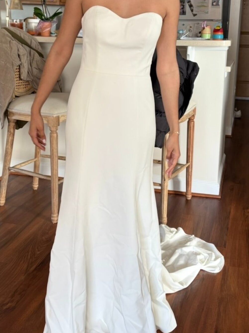 Jenny Yoo Collection "Bennett" Wedding Gown - size 4 - Ivory